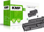 KMP Toner H-T235D schwarz kompatibel zu HP 05A (CE505D), 2er-Set