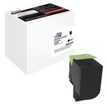 edding Toner EDD-6044 schwarz kompatibel zu LEXMARK 80C2HK0