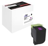 edding Toner EDD-6046 magenta kompatibel zu LEXMARK 80C2HM0