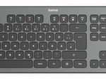 Hama Tastatur kabellos KW-700 schwarz, anthrazit