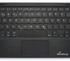 MediaRange Tastatur kabellos MROS130 schwarz