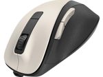 Hama MW-500 Maus ergonomisch kabellos cremeweiß