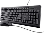 Trust TKM-250 Set aus Kabeltastatur und Kabelmaus - Schwarz DE