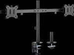 goobay Monitor-Halterung Dual Flex schwarz