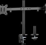 goobay Monitor-Halterung Dual Flex schwarz