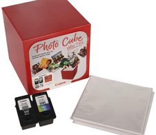 Canon Original Druckerpatronen PG-560 + CL-561 schwarz, color + Fotopapier, 2er-Set