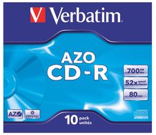 Verbatim CD-R 700MB 52x 10er Jewel Case
