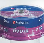 Verbatim DVD+R 4,7GB 16x 25er Spindel