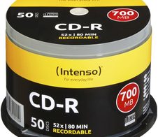 Intenso CD-R 700MB 52x 50er P. Spindel