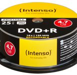 Intenso DVD+R 4,7GB bedr. 25er Spindel