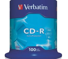 Verbatim CD-R 700MB 52x 100er Spindel