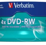 Verbatim DVD-RW 4,7GB 4x 25er Spindel