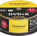 Intenso DVD+R DL 8,5GB 25 Spin Spindel