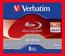 Verbatim Blu-ray BD-RE DL 50GB Jewel Case