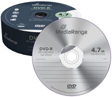 MediaRange DVD-R 25er Spindel Spindel