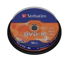Verbatim DVD-R 4,7GB 16x 10er Spindel