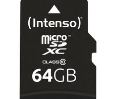 Intenso Speicherkarte microSDXC Card 64GB