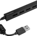 Speedlink SNAPPY SLIM USB Hub 4-Port, schwarz