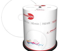 PRIMEON CD-R bedruckbar 100er Spindel