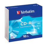 Verbatim CD-R 700MB 10er SC Slim Case