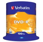 Verbatim DVD-R 4,7 GB 100er Spindel