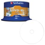 Verbatim DVD-R 4,7GB 50er bedr Spindel