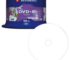 Verbatim DVD+R 4,7 GB 50er bed Spindel