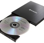Verbatim Slimline externer Blu-ray-Brenner schwarz
