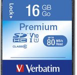 Verbatim Speicherkarte SDHC Card 16GB