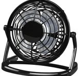 Hama USB-Ventilator schwarz Metall