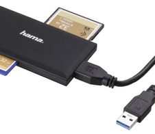 hama USB 3.0 Multi-Kartenleser schwarz