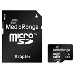 MediaRange Speicherkarte microSDHC 8GB