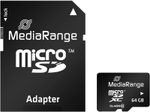 MediaRange Speicherkarte microSDXC 64GB