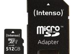 Intenso Speicherkarte microSD Premium 512 GB