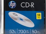HP CD-R 700MB 52x 10erSlimcase Slim Case
