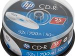 HP CD-R 700MB 52x 25er Cakebox Spindel