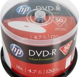 HP DVD-R 4,7GB Print 50erCakeb Spindel