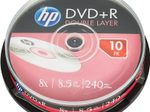 HP DVD+R DL 8,5GB 10er Cakebox Spindel