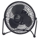Hama USB-Ventilator schwarz Metall