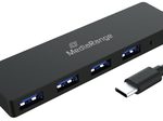 MediaRange USB C Hub 4-fach