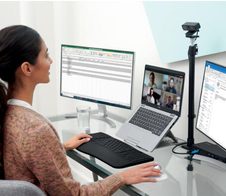 Kensington A1000 Kamera-Stativ schwarz max. Arbeitshöhe 76.2 cm