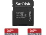 SanDisk Ultra microSDHC Speicherkarten 32GB - 2 Pack + SD Adapter