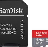 SanDisk Ultra microSDXC Speicherkarten 64GB - 2 Pack + SD Adapter