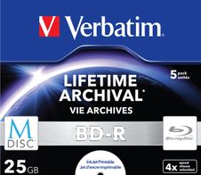Verbatim Blu-Ray Bd-R 25GB Jewel Case