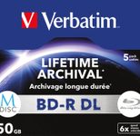 Verbatim Blu-Ray Bd-R 50GB Jewel Case