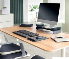 LEITZ Monitorständer Ergo dunkelgrau