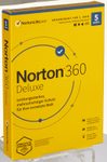 Norton 360 Deluxe Box 5 Geräte Sicherheitssoftware