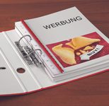 Abheftstreifen für Kunststoffbinderücken US Teilung - 21 Ringe