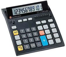 TA Tischrechner TA J 1210 Solar schwarz