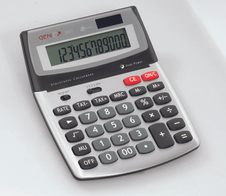 GENIE Tischrechner 560T silber/grau